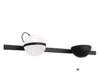 Аплик LUMA Light 100-01267-19-01 Black 1 x G9