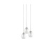 Пендел LUMA Light 100-01271-07 Chrome/Clear 3 x E14