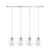 Пендел LUMA Light 100-01271-09BR Chrome/Clear 4 x E14