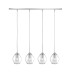 Пендел LUMA Light 100-01271-09BR Chrome/Clear 4 x E14