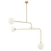 Пендел LUMA Light 100-01274-22-04 Gold 3 x G9