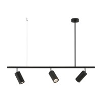 Пендел LUMA Light 100-01276-07BR-01 Black 3 x GU10