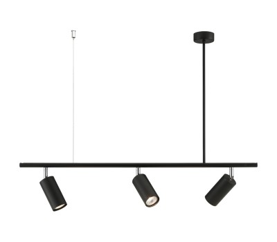 Пендел LUMA Light 100-01276-07BR-01 Black 3 x GU10