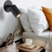 Аплик за вграждане в стена LUMA Light 100-01280-18-01 Black 1 x GU10