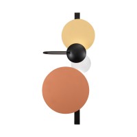 Аплик LUMA Light 100-01285-18 Black/Gold/Copper 1 x G9/ 7W LED