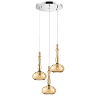 Пендел LUMA Light 100-01290-07-28 Amber 3 x G9