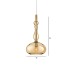 Пендел LUMA Light 100-01290-07-28 Amber 3 x G9