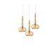 Пендел LUMA Light 100-01290-07-28 Amber 3 x G9