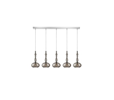 Пендел LUMA Light 100-01290-12BR-27 Smoked 5 x G9