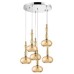 Пендел LUMA Light 100-01290-13-28 Amber 6 x G9