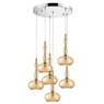 Пендел LUMA Light 100-01290-13-28 Amber 6 x G9