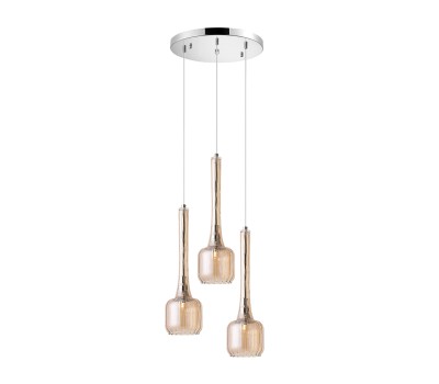 Пендел LUMA Light 100-01291-07-28 Amber 3 x G9