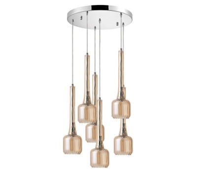 Пендел LUMA Light 100-01291-13-28 Amber 6 x G9