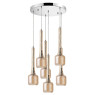 Пендел LUMA Light 100-01291-13-28 Amber 6 x G9