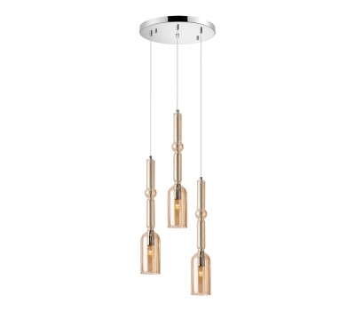 Пендел LUMA Light 100-01292-07-28 Amber 3 x E14
