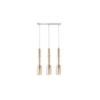 Пендел LUMA Light 100-01292-07BR-28 Amber 3 x E14