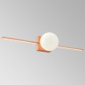 LED аплик за баня LUMA Light 100-01296-18-05 Copper 8W 3000К/1x G9 IP44