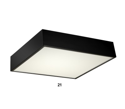 LED плафон LUMA Light 100-01297-21-01 Black 36W 3000К