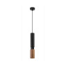 Пендел LUMA Light 100-01300-04-01 Black/Wood 1 x GU10