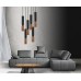 Пендел LUMA Light 100-01300-13-01 Black/Wood 6 x GU10