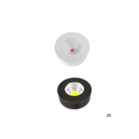 LED луна за външен монтаж LUMA Light 100-01334-20-01 Black 5W 3000K