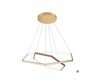 LED пендел LUMA Light 100-01352-07 Gold/Copper 65W 3000К