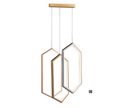 LED пендел LUMA Light 100-01353-08 Copper/Silver/Gold 80W 3000К