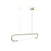 LED пендел LUMA Light 100-01368-04-04 Gold 7W 3000К