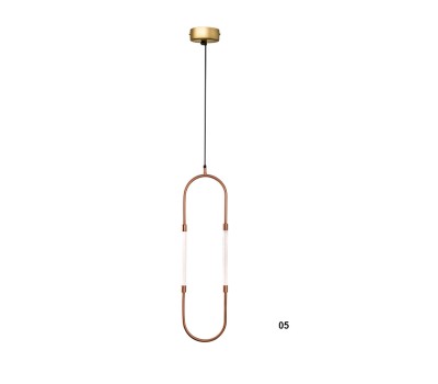 LED пендел LUMA Light 100-01369-05-05 Copper 8W 3000К