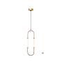 LED пендел LUMA Light 100-01369-05-05 Copper 8W 3000К