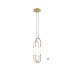 LED пендел LUMA Light 100-01369-06 Gold/Copper 15W 3000К