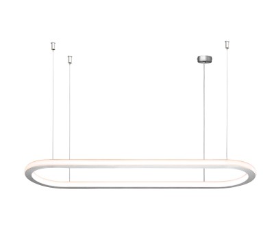 LED пендел LUMA Light 100-01370-04-03 Silver 80W 3000К