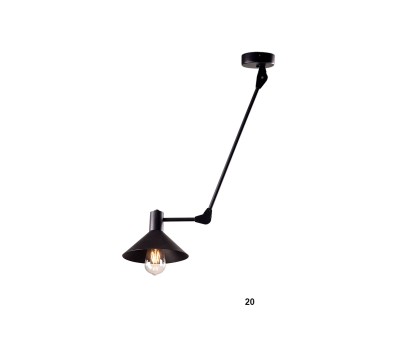 LUMA Light 100-01374-20-01 Black 1 x E27