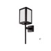 Фасаден аплик LUMA Light 100-01375-17-01 Black 1 x E27 IP44