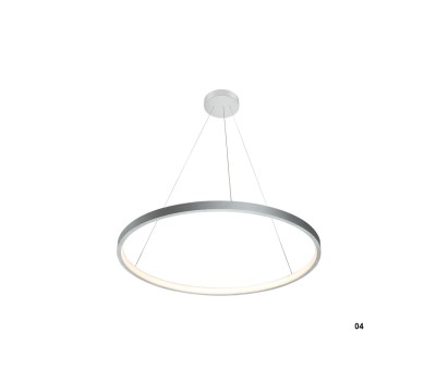 LED пендел LUMA Light 100-01377-04-03 Silver 23W 3000К