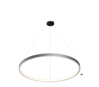 LED пендел LUMA Light 100-01377-06-03 Silver 38W 3000К