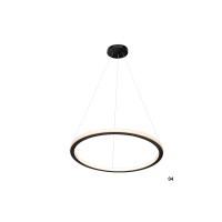 LED пендел LUMA Light 100-01381-04-01 Black 46W 3000К