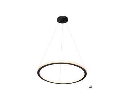 LED пендел LUMA Light 100-01381-04-01 Black 46W 3000К