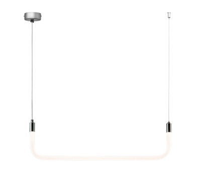 LED пендел LUMA Light 100-01382-04-03 Silver 8W 3000К