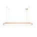 LED пендел LUMA Light 100-01391-04-05 Copper 40W 3000К