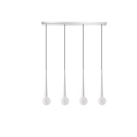 Пендел LUMA Light 100-01392-09B-03 Silver 4 x G9