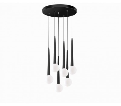 Пендел LUMA Light 100-01392-13-01 Black 6 x G9