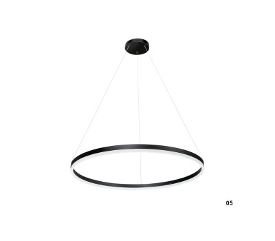 LED пендел LUMA Light 100-01400-05-01 Black 25W 3000К
