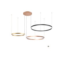 LED пендел LUMA Light 100-01400-08 Gold/Copper/Black 60W 3000К