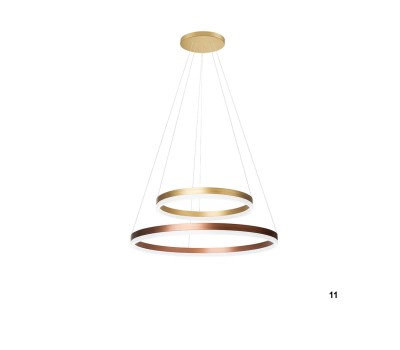 LED пендел LUMA Light 100-01400-11 Gold/Copper 34W 3000К