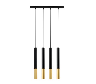 Пендел LUMA Light 100-09711-09BR-17 Black/Gold 4 x G9