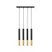 Пендел LUMA Light 100-09711-09BR-17 Black/Gold 4 x G9