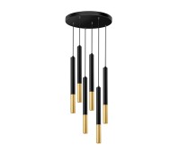 Пендел LUMA Light 100-09711-13-17 Black/Gold 6 x G9