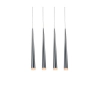 Пендел LUMA Light 103-01220-09BR-03 Silver 4 x G9