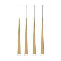 Пендел LUMA Light 103-01220-09BR-04 Gold 4 x G9
